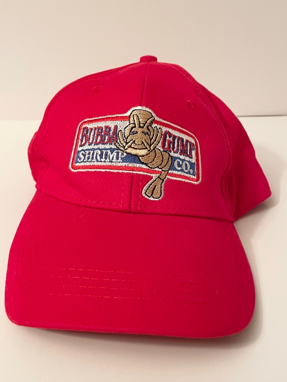 Bubba Gump Shrimp Co. Red Baseball Cap Forrest Gump Movie Hat